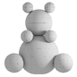 IRENA TONE BEAR DECORATIVE - Скульптуры - 3D модель - фото 3
