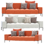 ALFA Sofa By Zanotta - Диваны - 3D модель