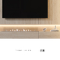 TV Wall | set 840 - ТВ стенка - 3D модель - фото 3
