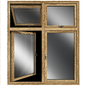 Деревянные витражные окна / Wooden stained windows - Окна - 3D модель - фото 5