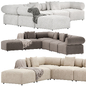 Annud OFFO Modular fabric sofa by archiproducts - Диваны - 3D модель