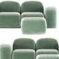 Muse three seater sofa - Диваны - 3D модель - фото 3