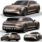 Porsche-Taycan_Turbo Turismo - Наземный транспорт - 3D модель