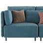 Fana Linen Modular Sectional Sofa by Acanva - Диваны - 3D модель - фото 7