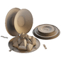 Набор посуды Bonna Patera с кусочками дыни - Посуда - 3D модель - фото 4