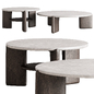 KANJI tables By Tacchini - Столы - 3D модель