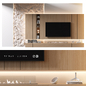 TV Wall | set 884 - ТВ стенка - 3D модель - фото 2
