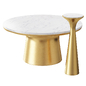 Silhouette Pedestal Drink Table and Marble Topped Pedestal Coffee Table - Столы - 3D модель