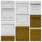 GE Oven Set01 - Техника - 3D модель - фото 6