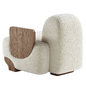 GRATITUDE Armchair and GRATITUDE Slipper Chair - Кресла - 3D модель - фото 3