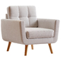 Tbfit Linen Fabric Accent Chair - Кресла - 3D модель