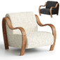 Bisou Accent Chair - Кресла - 3D модель