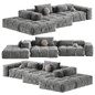 Modern Modular Sofa 2 - Диваны - 3D модель - фото 4