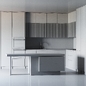 Kitchen Design 01 - Кухни - 3D модель - фото 3