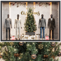 New Year showcase of the clothing shop 02 - Магазин - 3D модель
