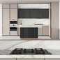 modern kitchen 23 - Кухни - 3D модель - фото 2