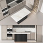 modern kitchen 23 - Кухни - 3D модель - фото 4
