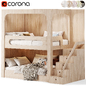 Kids bedroom 15 - Кровати - 3D модель - фото 4