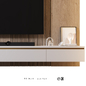 TV Wall | set 951 - ТВ стенка - 3D модель - фото 3