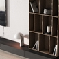 500 tv wall kit 10 modern minimal living room zone with rack - ТВ стенка - 3D модель - фото 5