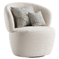 Shearling Faux Boucle Teddy Fabric Chair - Кресла - 3D модель - фото 5