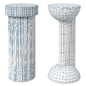 West Elm столы для напитков Monti и Fluted - Столы - 3D модель - фото 7