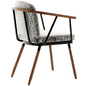 AKKA By PARLA Upholstered Fabric Chair With Armrests - Стулья - 3D модель - фото 2