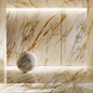 Плитка керамогранит LEA Ceramiche Synestesia Golden Borg - Камень - 3D модель