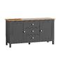 Chest of drawers 3 drawers and 2 doors Terek - Тумбы, комоды - 3D модель