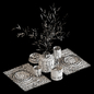 eucalyptus kitchen set - Посуда - 3D модель - фото 6