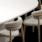 Dinning Set 05 - Стол + стул - 3D модель - фото 6