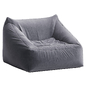 Cooper Faux Sheepskin Bean Bag Chair - Кресла - 3D модель - фото 3