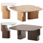 KENYA Coffee Tables by Paolo Castelli - Столы - 3D модель