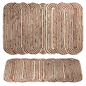 Veta Burgundy and Ivory Geo Tufted Wool Area Rug - Ковры - 3D модель