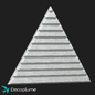 Om Striped Triangle 1 - Лепнина - 3D модель