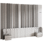 3d wall panel 50 - Другие предметы интерьера - 3D модель - фото 3