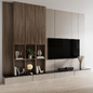 Tv wall set11 - ТВ стенка - 3D модель - фото 2