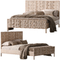 Sydney bed set - queen size - Кровати - 3D модель