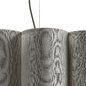 Folia large scalloped natural linen pendant file - Подвесной - 3D модель - фото 6