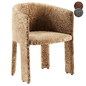 Camilla Arm Chair in Cognac Velvet - Стулья - 3D модель