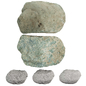 3D Scanned Stone Collection – 3 Real Rocks with LODs 4K - Детали окружающей среды - 3D модель - фото 3
