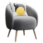 Millet Youth Armchair - Кресла - 3D модель - фото 3