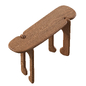 Toogood PALETTE CONSOLE TABLE - Консоль - 3D модель - фото 4