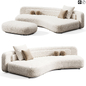 Bezier Modul Sofa 01 - Диваны - 3D модель