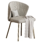 Euclid Modern Velvet Dining Chair | Wayfair - Стулья - 3D модель - фото 3