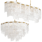 Round Ribbed Glass Chandelier By Garda Decor - Подвесной - 3D модель