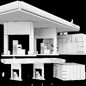Автозаправочная станция Газпромнефть - Городская среда - 3D модель - фото 5