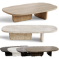 TOBI ISHI Coffee table By B&B Italia - Столы - 3D модель - фото 5