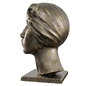 Antique Woman Head Statue | Serene Bronze Bust - Скульптуры - 3D модель - фото 3