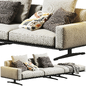 Flexform Soft Dream Sofa - Диваны - 3D модель